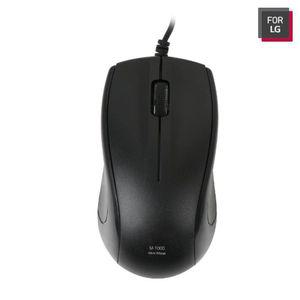 FOR LG) 유선마우스 LGC-M1000(블랙)사무실 고급 일반 PC 게임 가정용 멀티 형마우스 휠마우스