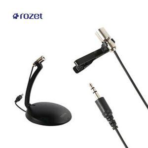 로제트 방송용 핀마이크 RX-2650 스탠드포함 고감도미니 클립 인터넷 촬영장비세트 스튜디오 촬영용 개인