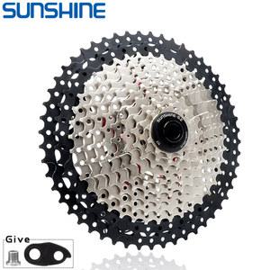 자전거 스프로킷 카세트 SUNSHINE 8/9/10/11/12단 MTB 스프라켓 11T 32T/36T/40T/42T/46T/50T/52T HG 구조 프리휠 시마노/SRAM용