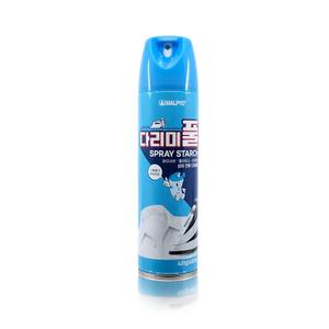 말표 스프레이 다리미풀 480ml 와이셔츠 블라우스 린넨셔츠 등의 면마직류 섬유 다림질풀