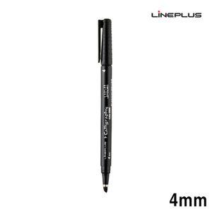 라인켈리그라피 펜 4mm (12개입) 1다스학용품 캘리 그라피 문구