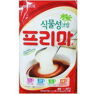 프리마 가정용 동서 1K커피 프림 용프림 크림 피용 식물성