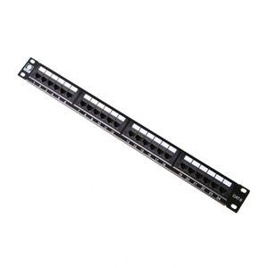 대한전선 PC-CAT6 CAT.6 UTP 24포트 패치 판넬 랜판넬 케이블 선용 보드 CAT6UTP24포트 랜선