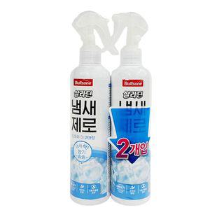 아쿠아향 스프레이 탈취제 300ml 2개입차량 자동차실내냄새 제거 제거제 차량용