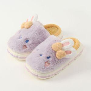 깜찍토끼 겨울 털슬리퍼(245-250mm)사무실 다용도 여성 거실 신발 실내화 회사 편한 따뜻한 용슬리퍼