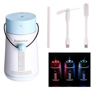위플 무선 포시즌 4in1 무드등 가습기 블루학생 회사 사무용 침실 거실 저소음 개인용 USB 습도조절기 사무