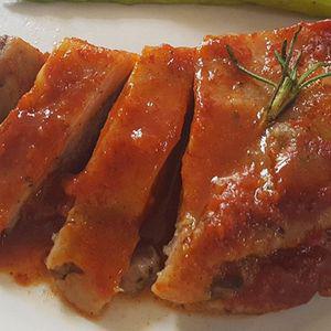 VM 더 맛있는 오븐 닭다리살 110g 불닭소스맛있는 간편닭고기 간편식 냉동 닭다리 간편