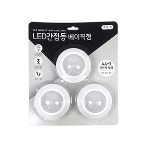 GF LED 간접등 베이직형다용도등 인테리어조명 간편설치 계단등 현관 침실 주방등 화장실등