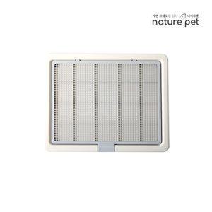 네이처펫 어니-스트 배변판(보급형 그레이)강아지패드 애견 훈련 반려견 일반형 배변