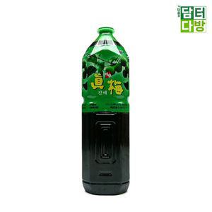 청솔 진매 1.5L 페트병매실주스 상큼한 과즙 과음료 음료수 액기스 맛수 달콤한 상차 매실차