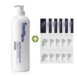보떼덤 클리어 이펙트 클렌징 로션 1000ml+35ml 베스트샘플