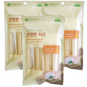 내추럴랩 건강한 치즈 오리지널 스틱 100g 3개