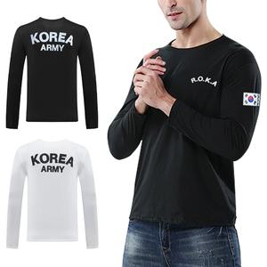 유니미스 로카 태극기 스판 쿨론 긴팔티