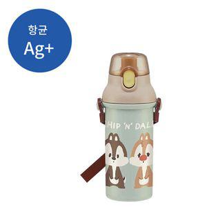 칩데일 스모키 원터치 물통 480ML () (565304) 어린이 캐릭터 유치원 소풍 물병