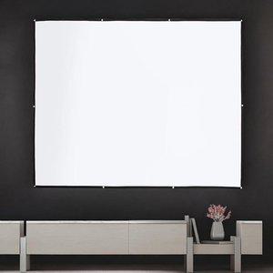 고품질 게더릭 이동형 빔프로젝터 스크린 (240x180cm) (4-3) 사무실빔스크린 휴대용빔스크린 (WFHSCE3)