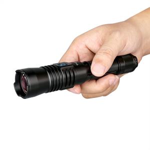 Trustfire T30R LEP 전술 손전등 460 루멘 La-ser 1100M 빔 범위 군용 충전식 방어 LED 조명 토치