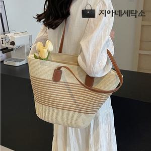 [지아네세탁소] 편안한라탄백 라탄소재 여름가방 숄더백 꾸안꾸룩 여성가방 데일리백