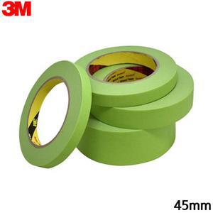 3M 수용성 도장용 고내열 마스킹테이프 45mm 40M 2개 무잔사 실리콘용
