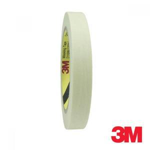 3M 실리콘 도장용 종이 마스킹테이프 15mm 10개 페이트라인 곡선작업