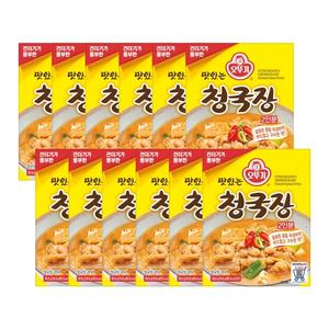 맛있는청국장 39.6G 12개/청국장분말/청국장/청국장가루/국/즉석국/찌개/즉석식품/양념가공식품/간편식품