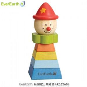 에버어쓰(EverEarth) 피라미드 삐에로 (33268)/완구/유아퍼즐/큐브/쌓기나무/칠교놀이/어린이집/펜토미노