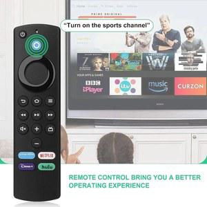 리모컨 파이어 스틱 스틱용 블루투스 교체 알렉사와 TV 작동 음성 스마트 라이트 세대 4K 함께 맥스 컨트롤러 3 큐브