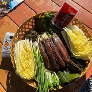 포항 구룡포 꽁치 과메기 10미 야채세트