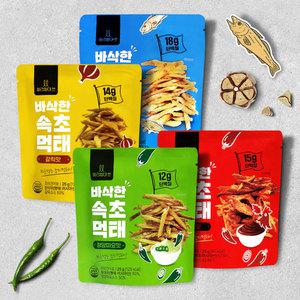 바삭한 속초 먹태 6봉 세트 골라담기 마른 안주 순살 황태채