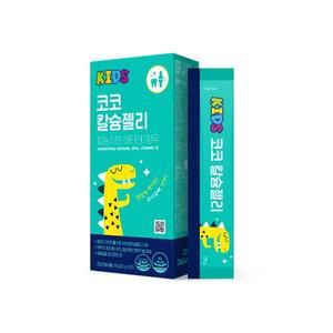 키즈 코코 칼슘젤리 1박스(10포) /아연,비타민D 함유
