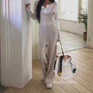여성 데일리 빅사이즈 클래식 미니멀리즘 점프수트