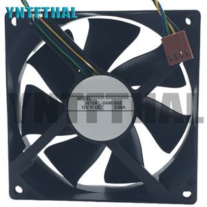 냉각 FAN 3610RL-04W-S66 DC12V 0.50A 4개 라인 92x92x25mm