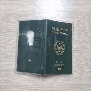 [6개묶음] 투명여권케이스카드보관 지갑 수납공간 여권보관함 여권케이스