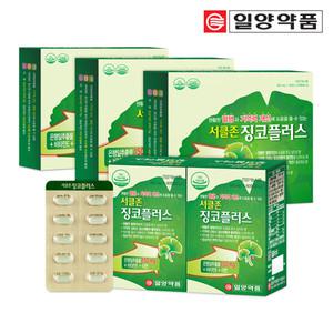 일양약품 은행잎추출물 징코 플러스 비타민E 아연 영양제 12개월분 혈액순환 기억력