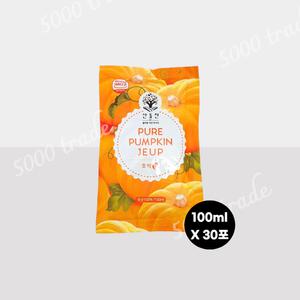 산들찬 건강 일반 늙은 호박즙 100ml 30포