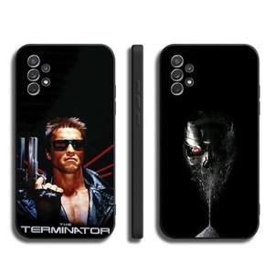 Movie TThe TTerminatorS 휴대폰 케이스 삼성 갤럭시 A13A21sA22A31A32A52A53A71A80A91 소프트 블랙 커버
