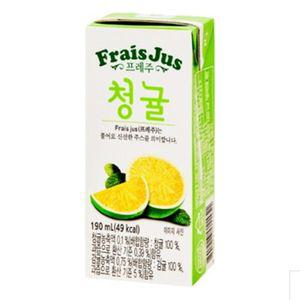 VCM 일화 프레주 청귤 190ml 24팩팩스 피크닉스 감스 귤스 청스 과즙스
