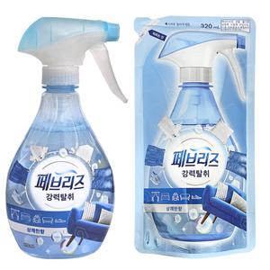 페브리즈 370ml 1개+보충형 리필 320ml 1개 상쾌한향