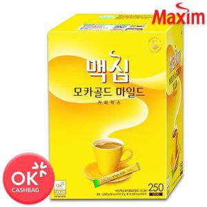[동서식품][맥심] 모카골드 마일드 커피믹스 250T/선물용