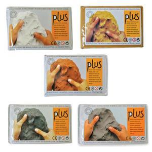 PLUS 칼라 찰흙 1kg/테라코타 도자기 점토/색상선택 영남상사
