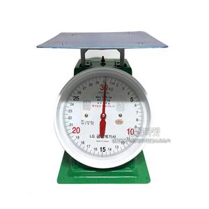 지시저울 (50kg) / 저울 바늘 눈금   업소용 계량기 측정 금성계기 금성