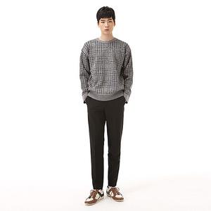[앤듀]남성)테이퍼드)CP스판 솔리드 사이드밴딩 바지(O184PT210P)