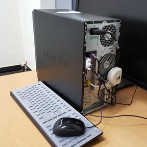 컴퓨터 도난방지 데스크탑 PC 잠금장치 시건장치 PCG GD-1000 피시가드 PCGUARD 무인 PC방 도둑 방지