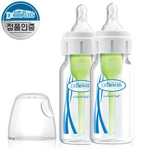 닥터브라운 옵션스플러스 내로우 PP 젖병 120ml 2개