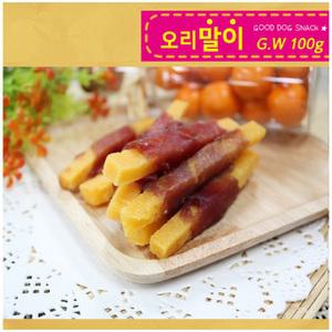 참좋은간식 고구마치즈 100g - 오리말이 10개세트