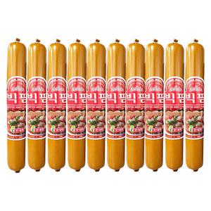 롯데 빅팜 150gX10개 군대 PX 어린이 간식소시지 맥주안주 주전부리 소세지 키스틱