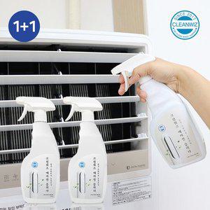 [크린위즈] 에어컨클리너 대용량 500ml 1+1 에어컨냄새 곰팡이제거제 차량 가정 겸용