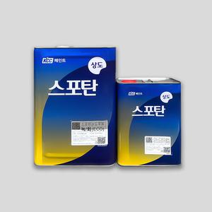 KCC페인트 스포탄 상도 12.6L 녹색 회색 우레탄 옥상방수