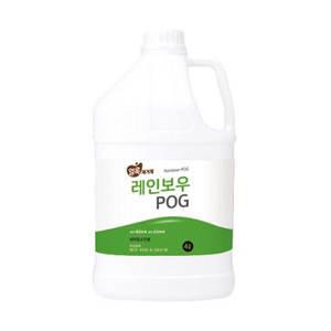 화인tnc 세탁소전용 얼룩제거제 POG 피오지 오일크리어 대용량 4L