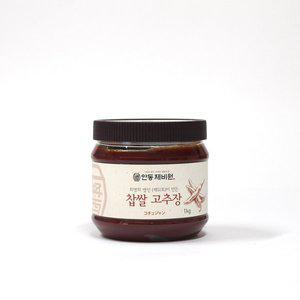 [알앤알코리아]안동제비원 식품 명인 국산 전통 찹쌀 고추장 1kg