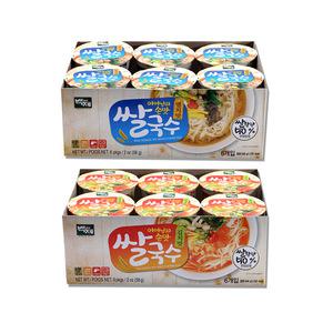 백제 쌀국수 컵 58g x 6입 x 4